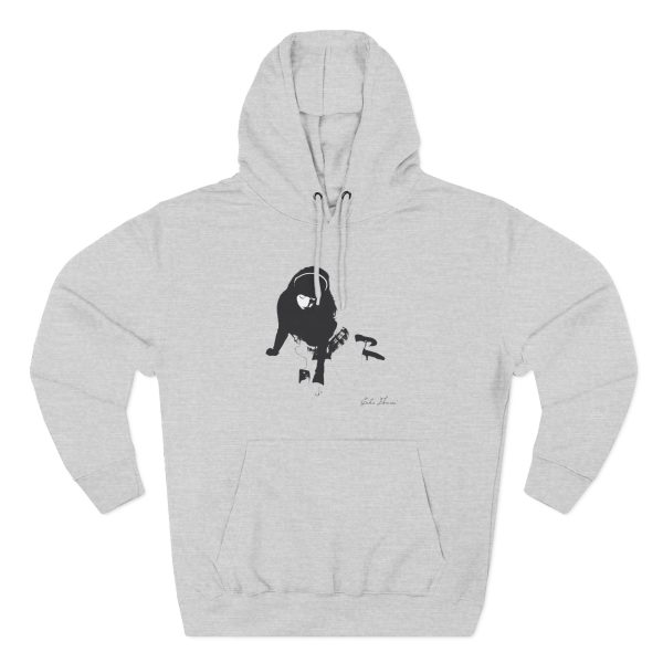 Esha Tewari Three-Panel Fleece Hoodie